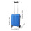 Living And Home (Blue) Hardside Carry-on Suitcase with Spinner Wheels 7