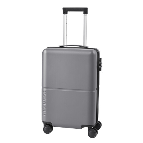 Living And Home (Grey) Hardside Carry-on Suitcase with Spinner Wheels
