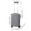 Living And Home (Grey) Hardside Carry-on Suitcase with Spinner Wheels 7