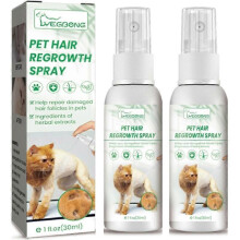 (2pcs) Dog & Cat Hair Regrowth Spray Pet Hair Loss Treatment Promote Furs Hair Growth