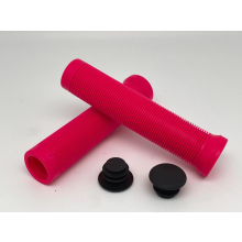 Pink Bicycle Handlebar Grips Soft BMX MTB Mountain Bike Double Grip