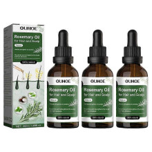 3Pcs Rosemary Oil for Hair And Scalp-hair Oil for Hair Loss To Stimulate Hair Growth with Castor Oil 50 Ml