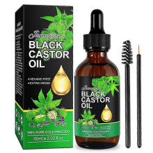 Jamaican Black Castor Oil Organic 100 Pure Cold Pressed NEW Hair Growth Oil