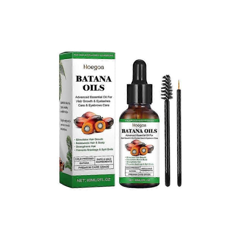 Batana Oil - Essential oil for hair, eyebrow and eyelash growth, moisturises and strengthens hair