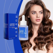 (1pcs) Advanced Copper Peptide Hair Regrowth Formula GHK-CU & AHK-CU, Copper Peptide Hair Growth Treatment Serum For Men Women