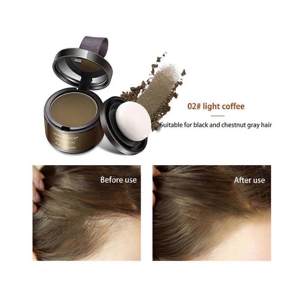 Light ( Coffee) Maycheer Pang Pang Hair Shadow, Maycheer Hairline Shadow Powder