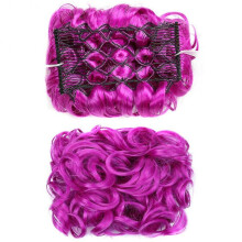 (14) Messy Rose Bun Hair Scrunchies Wig Easy To Wear Curly Hair Extension Bun
