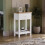 Vida Designs (White & Oak) Arlington 1 Drawer Console Table Hallway Storage 1
