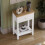 Vida Designs (White & Oak) Arlington 1 Drawer Console Table Hallway Storage 5