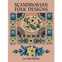 Scandinavian Folk Designs by Lis Bartholm Paperback Book