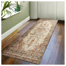 (80 cm x 150 cm (2ft 8" x 5ft)- Runner Rug., TIMELESS- CASHMERE RUG) Large Traditional Rugs Living Room Carpet Door Mat