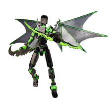 Ensemble de poupées mobiles, poupée mobile robot Titan imprimée en 3D, poupée mobile mobile articulée,