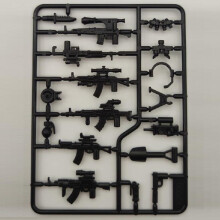 Armes militaires, soldats SWAT, blocs de construction, mini figurines d'action, accessoires, kits de