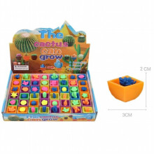 Lot de 6 ou 8 cactus magiques en forme de corail poussant dans l'eau, jouets éducatifs précoces pour