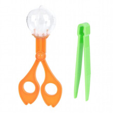 Kit de pinces à insectes en plastique pour attraper les insectes, attrape-insectes, pelles pratiques,