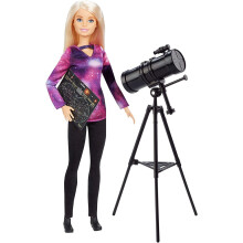 Poupée Barbie Astrophysicienne GDM47, Multicolore