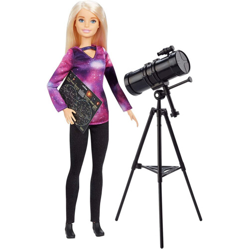 Poupée Barbie Astrophysicienne GDM47, Multicolore