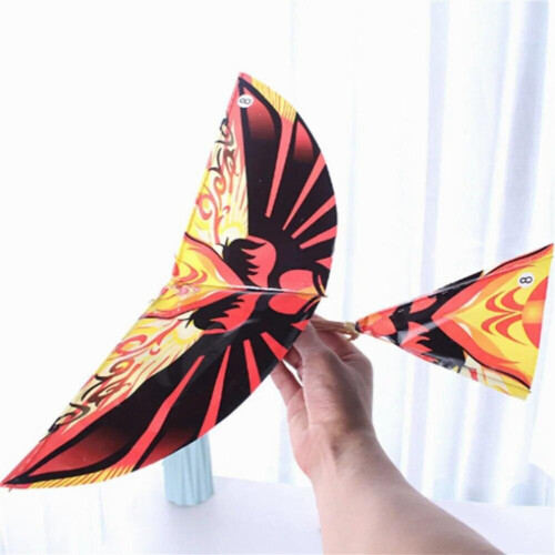Bricolage Élastique Puissance Bionic Avion Ornithoptère Oiseaux Modèles Science Cerf-Volant Jouets Assemblage 1