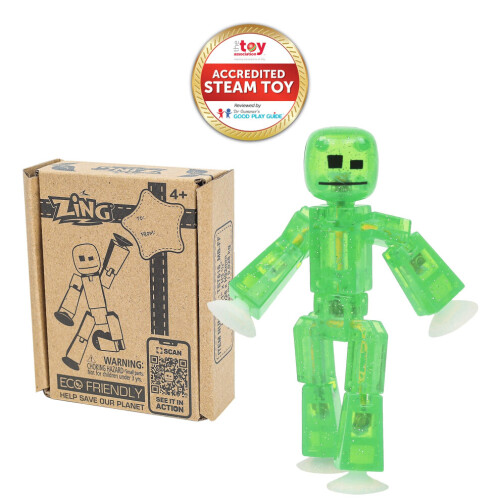 Pack individuel Zing StikBot - Comprend 1 StikBot - Figurines et accessoires à collectionner, Stop Motion 1