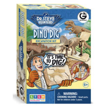 Kit d'excavation Dino Dig du Dr Steve Hunters de Geoworld