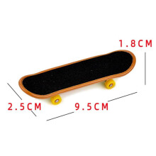 (comme sur la photo) 1 mini skateboard professionnel en plastique pour les doigts, idéal pour les sports