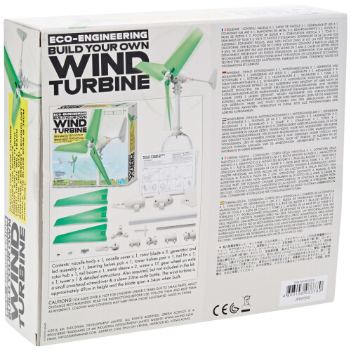 4M 403378 Construisez votre propre éolienne 1