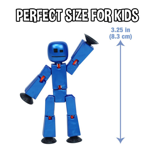 Pack double Zing StikBot - Comprend 2 StikBots - Figurines d'action et accessoires à collectionner Stop 1