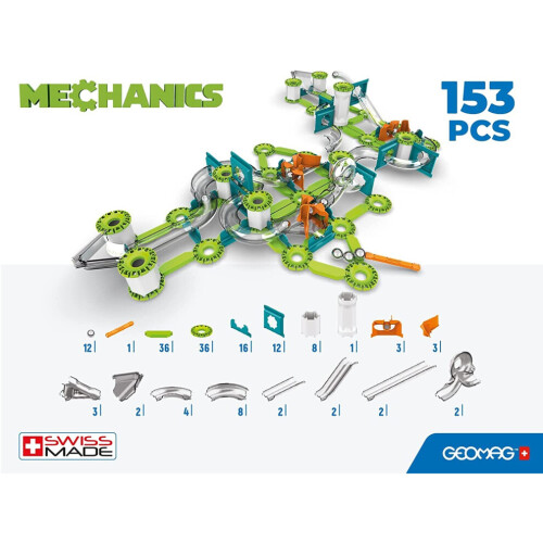 Ensemble de démarrage Geomag Mechanics Gravity Recycled Combo 153 pièces 1