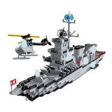 (comme sur la photo) 112 Cruiser Battleship Porte-avions Modèle d'assemblage militaire Garçon Bâtiment