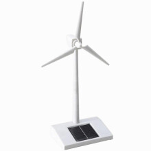 Kit de construction de modèle d'éolienne à énergie solaire, modèle éducatif léger en 3D, respectueux