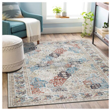 (120 cm x 170 cm (4ft x 5ft 8")- Small Area Rug/Carpet., COASTAL- CASHMERE RUG) Large Traditional Rugs Living Room Carpet Door Mat