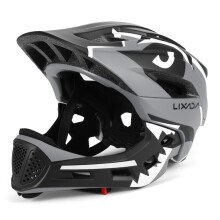 (CHINE-Gris)Casque d'équitation pour enfants Crocodile Sports de plein air Chapeau de sécurité amovible