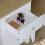 Vida Designs (White & Oak) Arlington 3 Drawer Dressing Table Mirror Stool Set 3