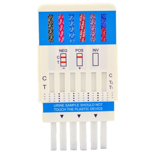 5 pack ~ 7 in 1 UKDrugTesting Ultra Sensitive Max Detection Drug Testing Kits 2