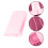 Pink Magnetic Door Curtain Fly Screen Mesh 3