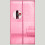 Pink Magnetic Door Curtain Fly Screen Mesh 4