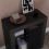 Vida Designs (Black) Azura 1 Door LED Sideboard Storage Cabinet 7