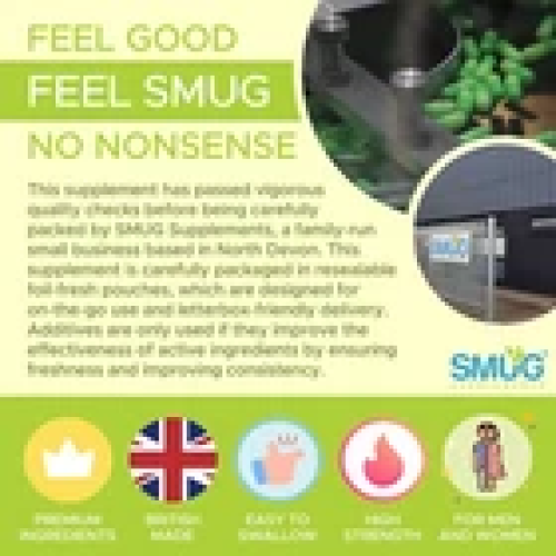 Magnesium Glycinate Complex British Made 60 Capsules 5-in-1 by SMUG Supplements 1