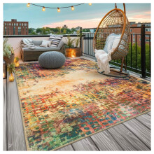(200 cm x 290 cm (6.5ft x 9.5ft)- Large Area Rug/Carpet., VIBRANT- CASHMERE RUG) Large Traditional Rugs Living Room Carpet Door Mat