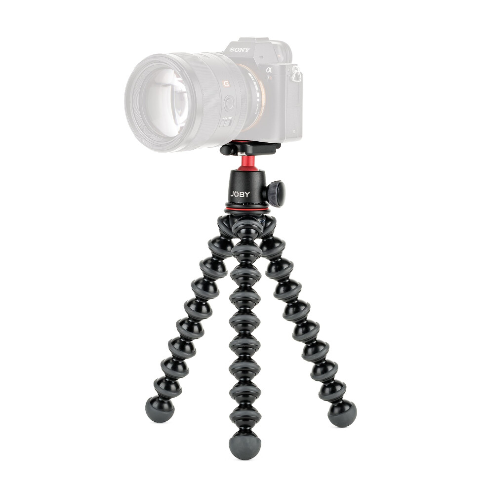 Joby Gorillapod 3K Kit Compact Tripod 3K Stand And Ballhead 3K For Compact Cameras Tripod Kit Travel Tripod For Cameras Holds Devices Up To 6.6Lbs 8024221716665