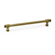 (160mm Handle) Antique Brass Rustic Gold Cabinet Handles & Matching Knob