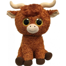 (Large) TY Angus Scottish Highland Cow Plush Soft Toy - Beanie Boo