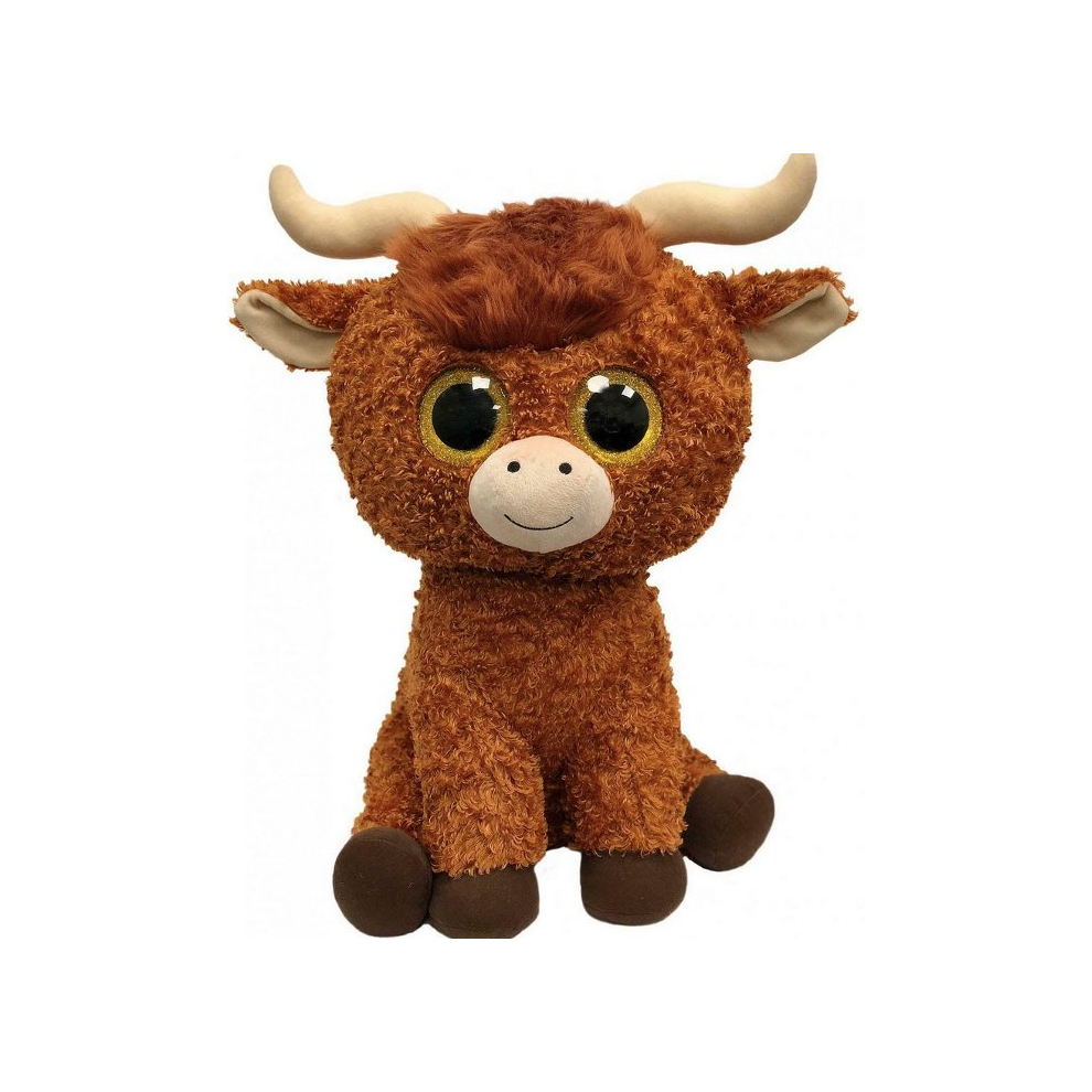 Ty (Large) Angus Scottish Highland Cow Plush Soft Toy - Beanie Boo