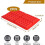 2pcs Form Cake Shape, Waffle Shape Silicone, Cake Shape Ice Cube Bread Shape, 28*18.4*1.5cm 2