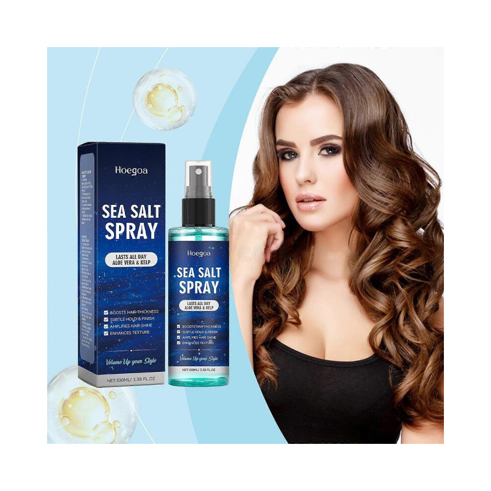(1pc) Sea Salt Spray for Hair - For Volumizes Hair And Texture - Refreshing and Non-Greasy - Medium Hold - For All Hair Types