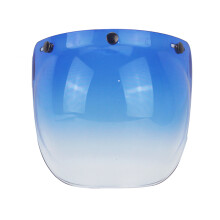 (A12) Pare-brise moto pour casque vintage pour casque style casque jet visière bulle UV 400