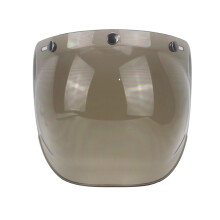 (A4) Pare-brise moto pour casque vintage pour casque style casque jet visière bulle UV 400