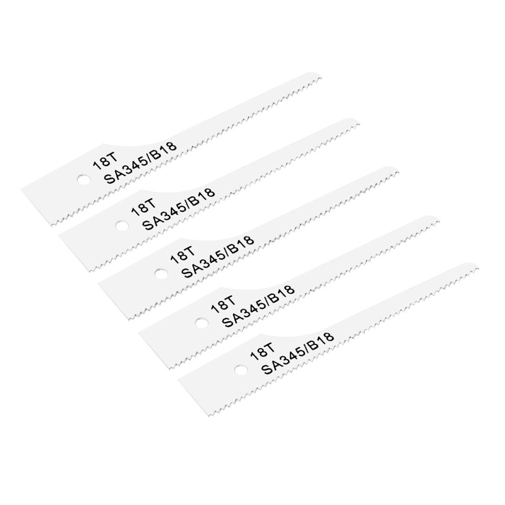 Sealey 74mm HSS Air Saw Blade 18tpi - Pack of 5 SA345/B18