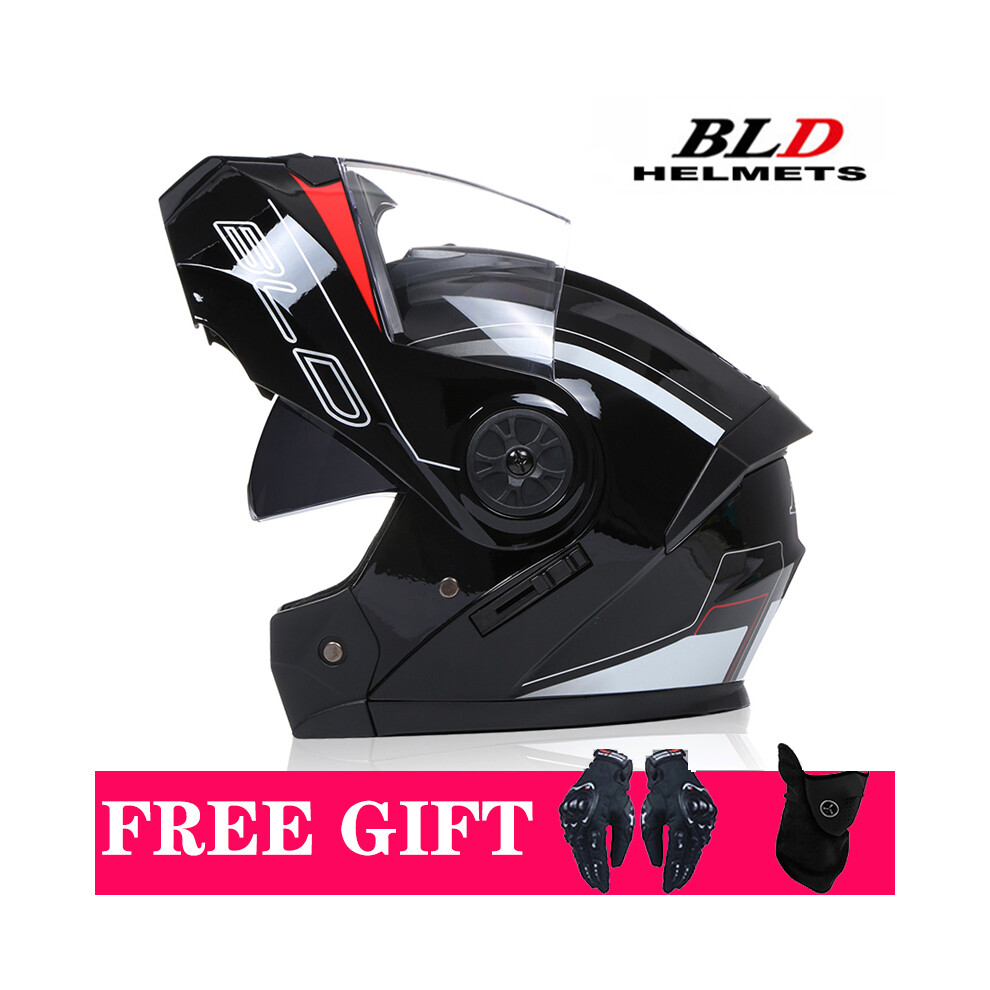 (M-12)Casque de moto intégral personnalisé approuvé par le DOT pour hommes et femmes, sécurité, descente,