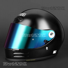 (Arc-en-ciel) SHOEI Glamster CPB-1V Casque de moto Rétro Casque intégral Visière Anti-UV Casco SHOEI